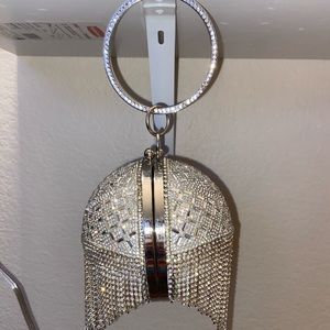 Rhinestone Ball Purse